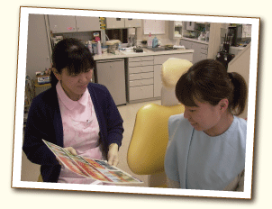 衛生士説明イメージ